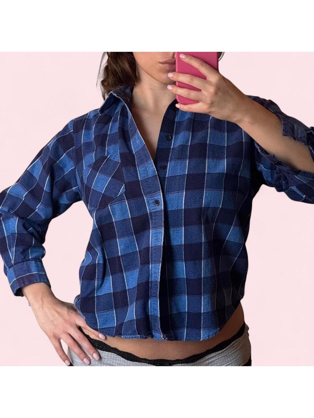Vintage plaid flannel